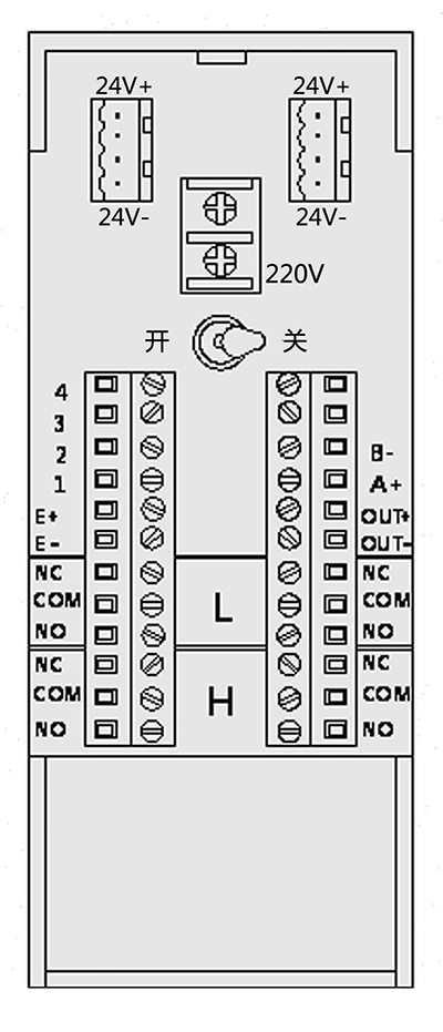 仪表接线端子图