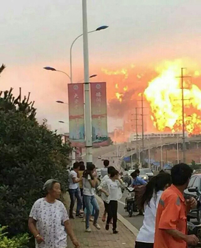 事故实拍